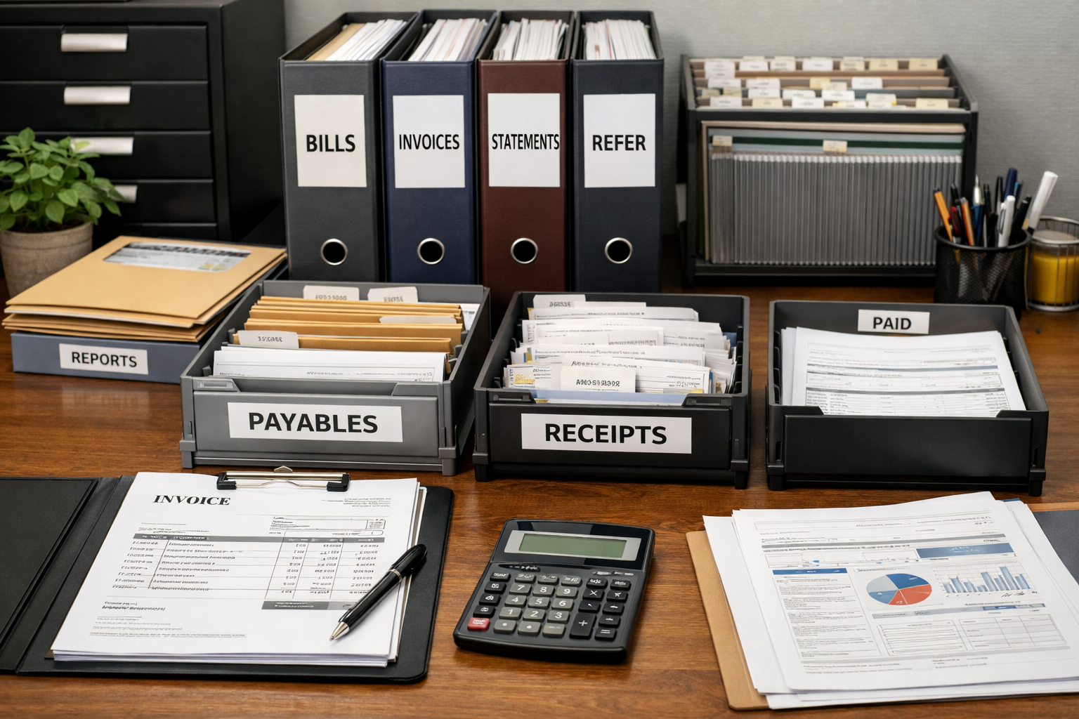 Organizacja dokumentów księgowych i faktur